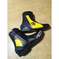 Drag Racing boots with inside Iron slider 