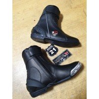 Drag Racing boots with inside Iron slider 