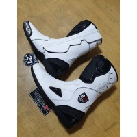 Long drag racing boots with Inside slider
