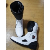 Long drag racing boots with Inside slider