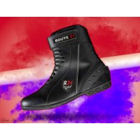Drag Racing boots with inside Iron slider 