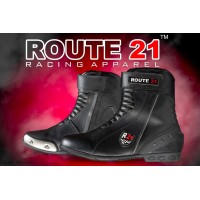 Drag Racing boots with inside Iron slider 