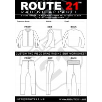 Deal 5 Custom Drag racing suit X Mas offer E mail info@route21.us